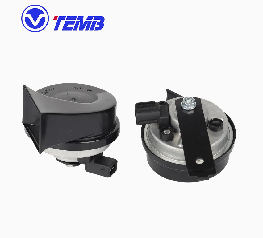 Emark Auto Parts Accessories Dual Double Tone Car Speaker Snail Trumpet Horn