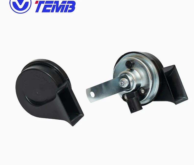 Emark Auto Parts Accessories Dual Double Tone Car Speaker Snail Trumpet Horn
